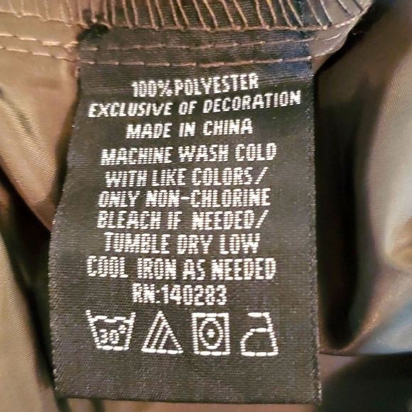 BEAUTIFUL GIANT XL GREEN & CAMO WIND/RAIN JACKET - Picture 4 of 4